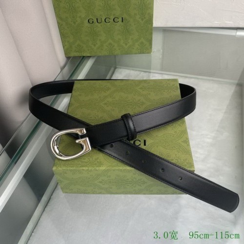 Super Perfect Quality G Belts(100% Genuine Leather,steel Buckle)-2720