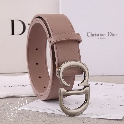 Super Perfect Quality Dior Belts(100% Genuine Leather,steel Buckle)-435