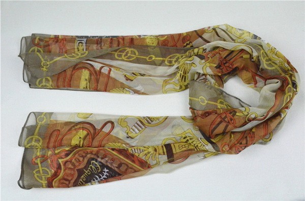 Hermes Silk Scarf AAA-093