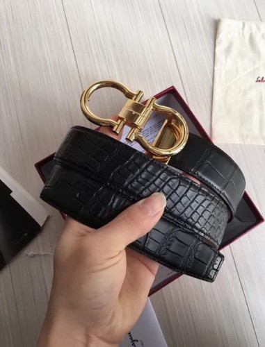 Super Perfect Quality Ferragamo Belts(100% Genuine Leather,steel Buckle)-933