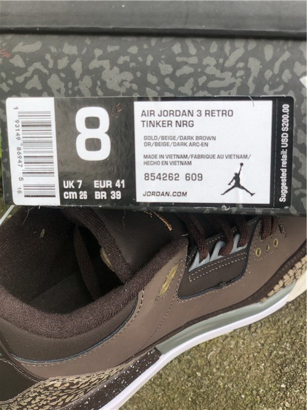 Authentic Travis Scott x Air Jordan 3