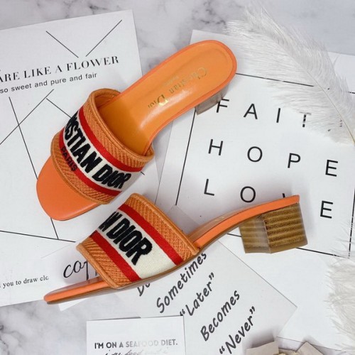 Dior women slippers AAA-057