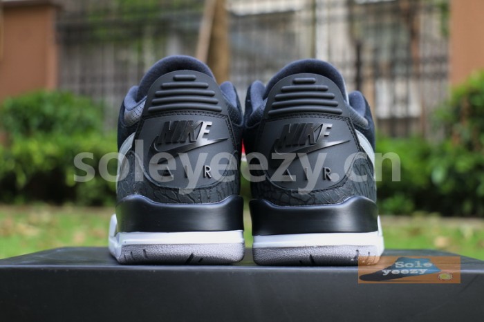 Authentic Air Jordan 3 Tinker “Black Cement”