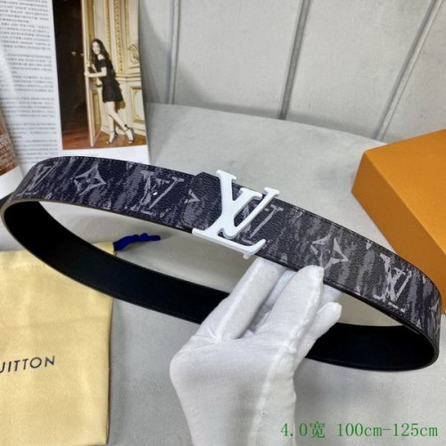 Super Perfect Quality LV Belts(100% Genuine Leather Steel Buckle)-3002