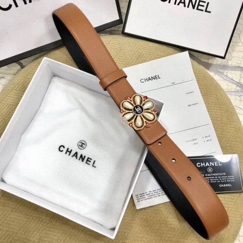Super Perfect Quality CHNL Belts(100% Genuine Leather,steel Buckle)-010