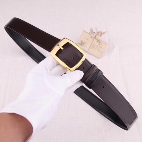 Super Perfect Quality MontBlanc Belts(100% Genuine Leather,steel Buckle)-012