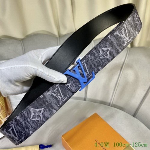 Super Perfect Quality LV Belts(100% Genuine Leather Steel Buckle)-3003