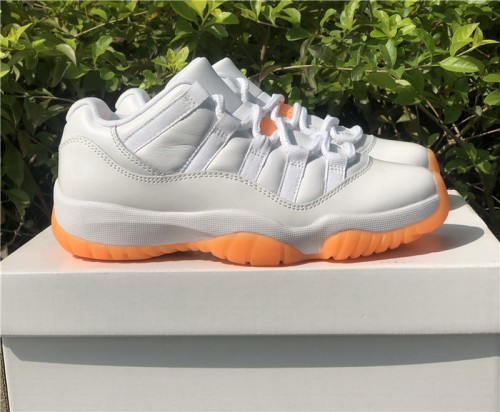 Authentic Air Jordan 11 Low Citrus