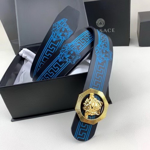 Super Perfect Quality Versace Belts(100% Genuine Leather,Steel Buckle)-464