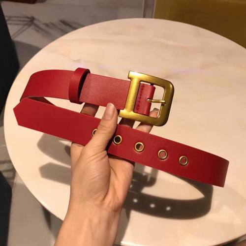 Super Perfect Quality Dior Belts(100% Genuine Leather,steel Buckle)-124