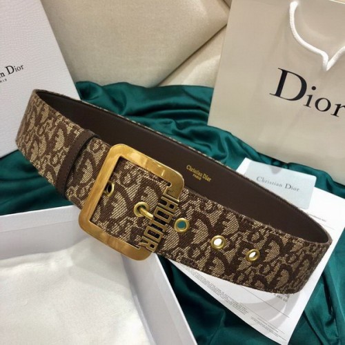 Super Perfect Quality Dior Belts(100% Genuine Leather,steel Buckle)-374