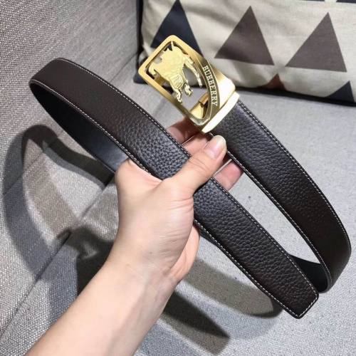 Super Perfect Quality Burberry Belts(100% Genuine Leather,steel buckle)-018
