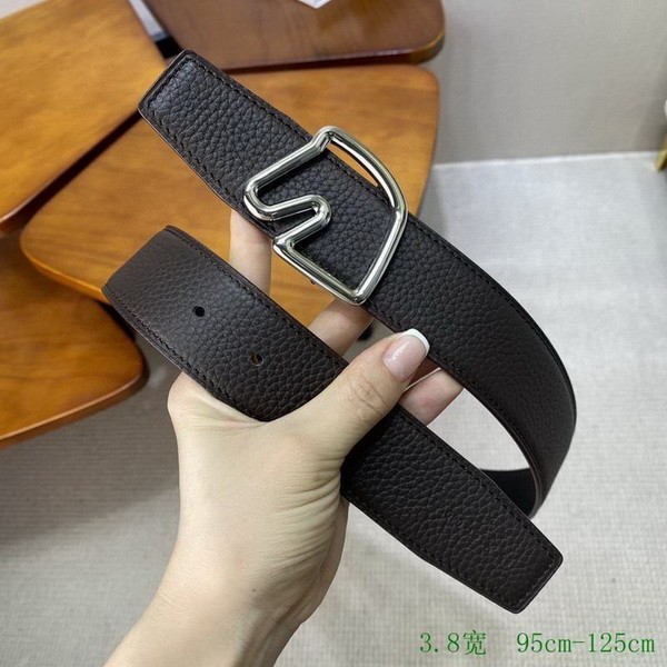 Super Perfect Quality Hermes Belts(100% Genuine Leather,Reversible Steel Buckle)-917