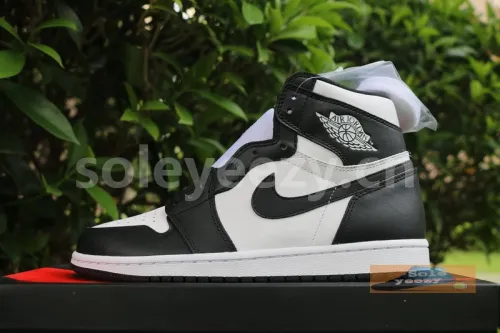 Authentic Air Jordan 1 OG Retro High Black/White