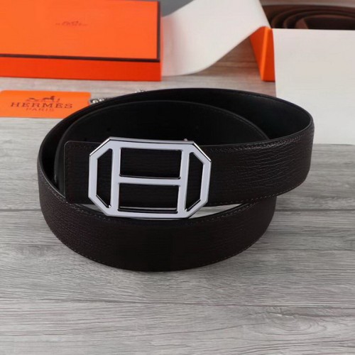 Super Perfect Quality Hermes Belts(100% Genuine Leather,Reversible Steel Buckle)-548