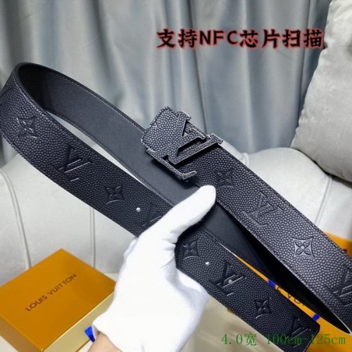 Super Perfect Quality LV Belts(100% Genuine Leather Steel Buckle)-2790