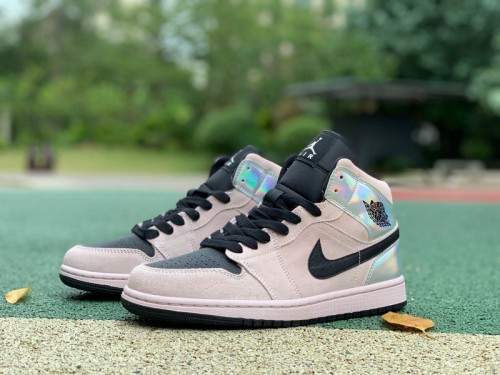 Authentic Air Jordan 1 Mid “Iridescent”