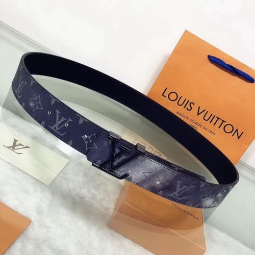 Super Perfect Quality LV Belts(100% Genuine Leather Steel Buckle)-1805