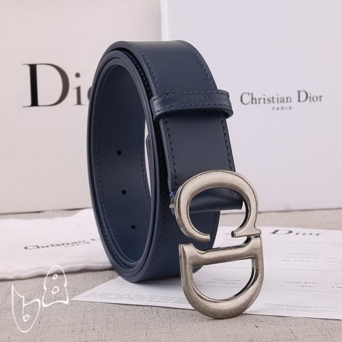 Super Perfect Quality Dior Belts(100% Genuine Leather,steel Buckle)-434