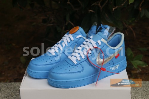 Authentic OFF-WHITE x Air Force 1 “MCA”（Update Version）