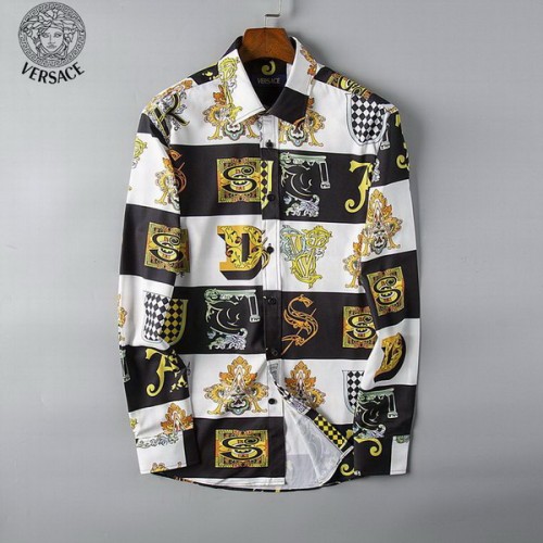 Versace long sleeve shirt men-060(S-XXXL)