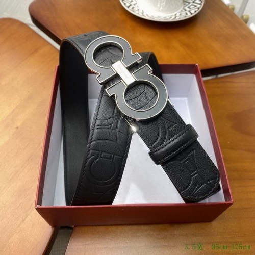 Super Perfect Quality Ferragamo Belts(100% Genuine Leather,steel Buckle)-1583