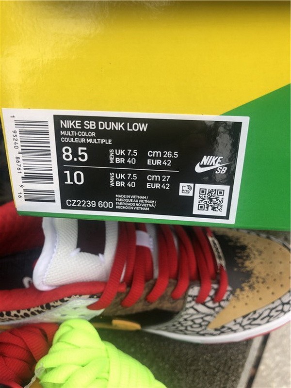 Authentic Nike SB Dunk Low“ What the P-Rod”