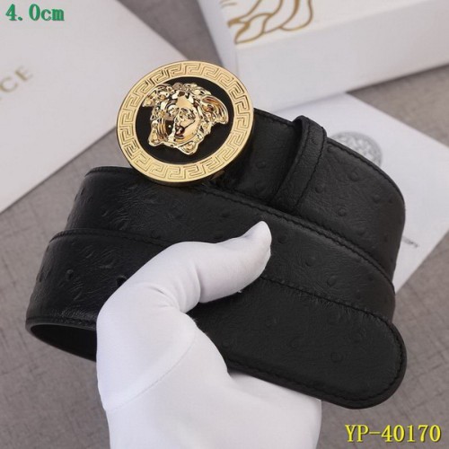 Super Perfect Quality Versace Belts(100% Genuine Leather,Steel Buckle)-047