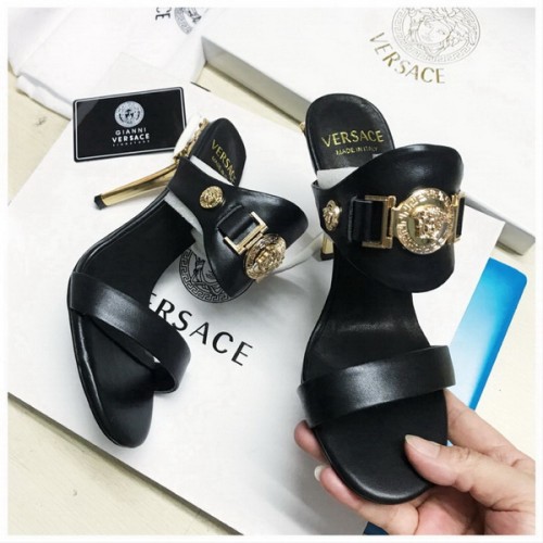 Versace women slippers 1：1 quality-019