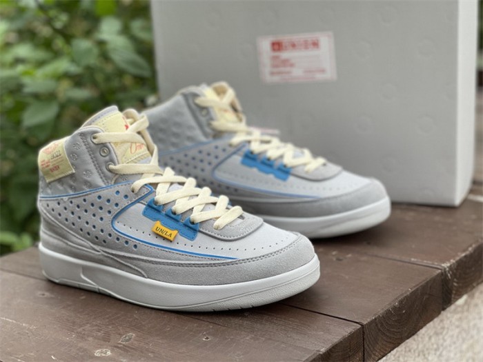 Authentic Union x Air Jordan 2 “Grey Fog”