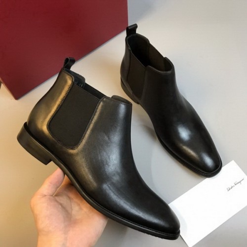 Ferragamo Men shoes 1：1 quality-163