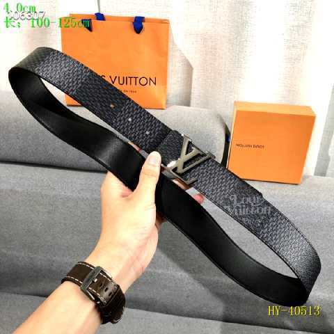 Super Perfect Quality LV Belts(100% Genuine Leather Steel Buckle)-2425