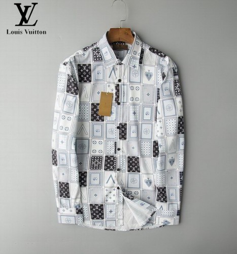 LV long sleeve shirt men-131(S-XXXL)
