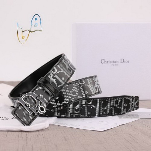 Super Perfect Quality Dior Belts(100% Genuine Leather,steel Buckle)-447