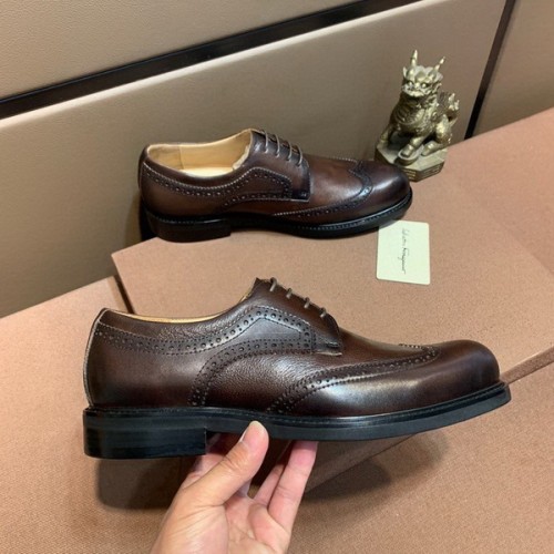 Ferragamo Men shoes 1：1 quality-124