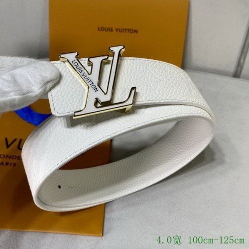 Super Perfect Quality LV Belts(100% Genuine Leather Steel Buckle)-2783