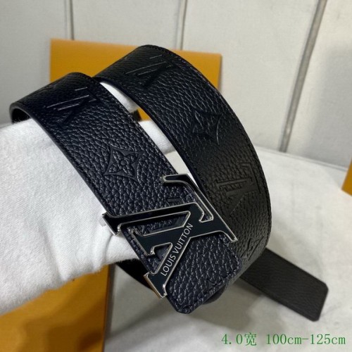 Super Perfect Quality LV Belts(100% Genuine Leather Steel Buckle)-2784