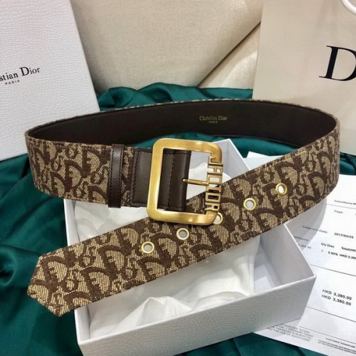 Super Perfect Quality Dior Belts(100% Genuine Leather,steel Buckle)-369