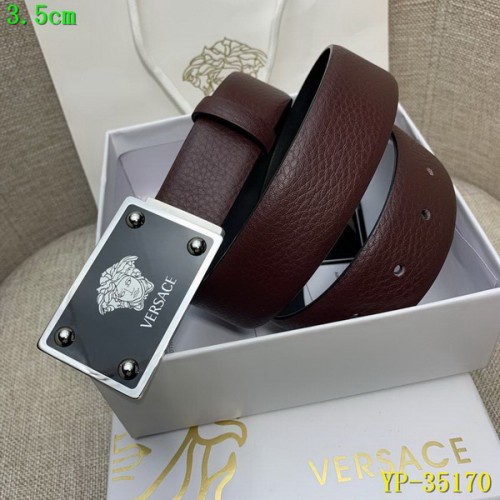 Super Perfect Quality Versace Belts(100% Genuine Leather,Steel Buckle)-709