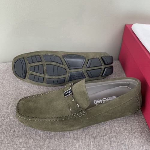 Ferragamo Men shoes 1：1 quality-123