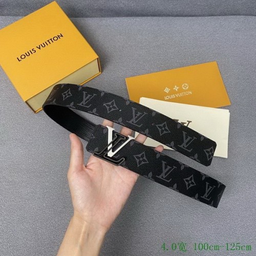 Super Perfect Quality LV Belts(100% Genuine Leather Steel Buckle)-3122