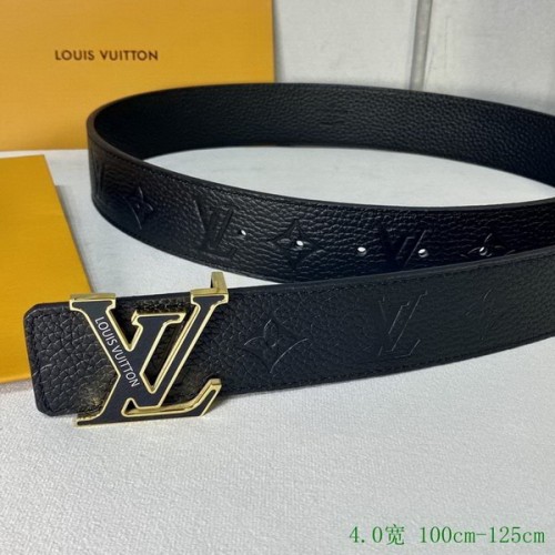 Super Perfect Quality LV Belts(100% Genuine Leather Steel Buckle)-2785