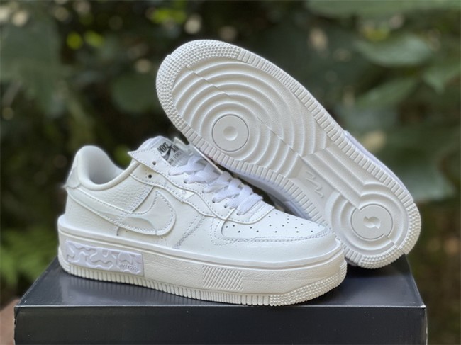 Authentic Nike Air Force 1 Fontanka “Triple White”  Women size