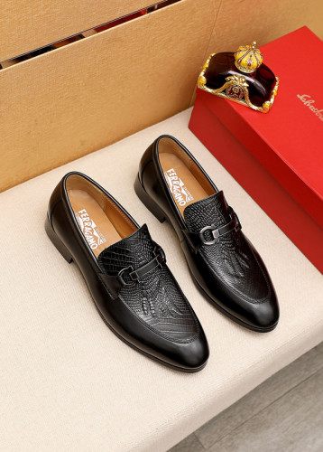 Ferragamo Men shoes 1：1 quality-325