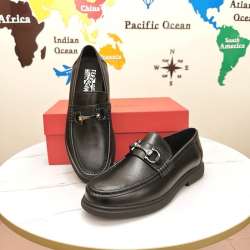 Ferragamo Men shoes 1：1 quality-345
