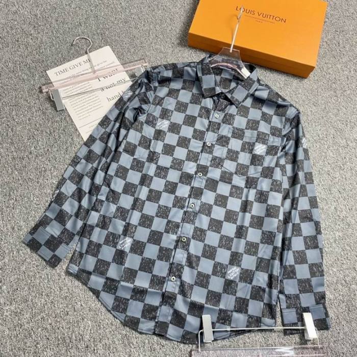 LV shirt men-324(M-XXL)