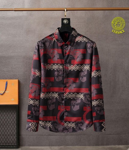 Versace long sleeve shirt men-183(M-XXXL)