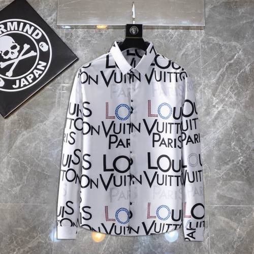 LV shirt men-379(M-XXXL)
