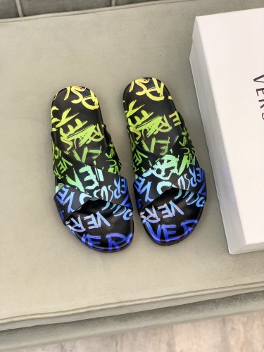 Versace men slippers 1：1 quality-034