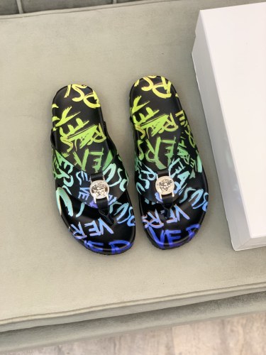 Versace men slippers 1：1 quality-033